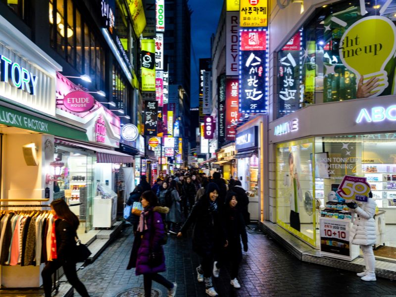 ソウルの街並み